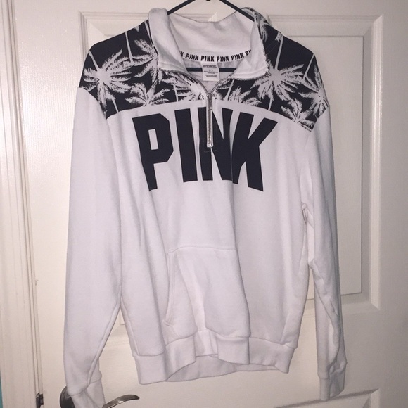 PINKvs Half Zip Sweatshirt - Picture 1 of 8